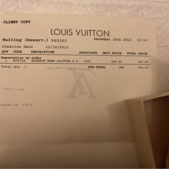 Louis Vuitton bandeau brand new in box never worn - Picture 2 of 7